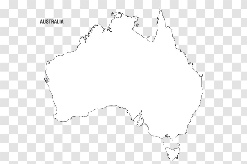 Line Black And White Angle Point - Border - Vector Australia Transparent PNG