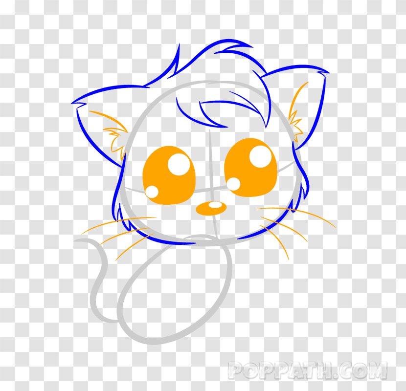 Kitten Whiskers Pink Cat Drawing - Smile Transparent PNG