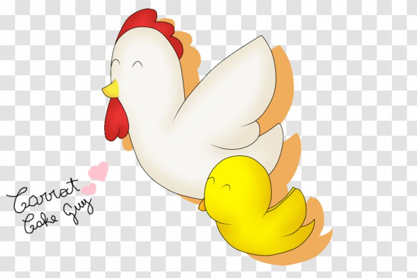 Rooster Duck Beak Chicken As Food Font - Animated Cartoon Transparent PNG