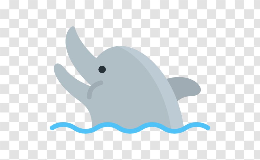 Dolphin Clip Art - Blue Transparent PNG