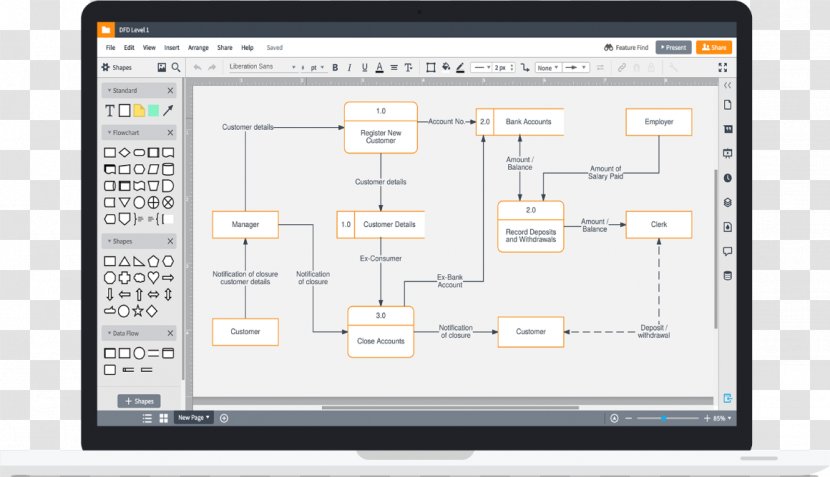 Computer Program Electronics Line Screenshot - System - Partnering Transparent PNG