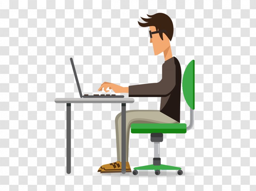 Laptop Computer Mouse Keyboard Clip Art - Standing - Office Transparent PNG