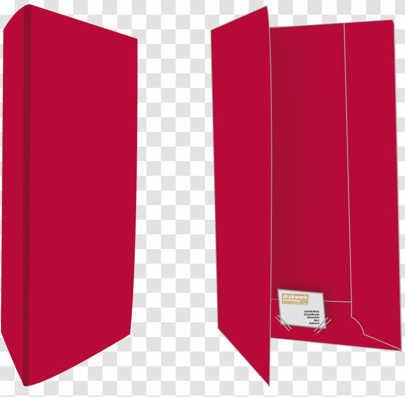 Red White Visiting Card Color - Envelope - Rood Transparent PNG