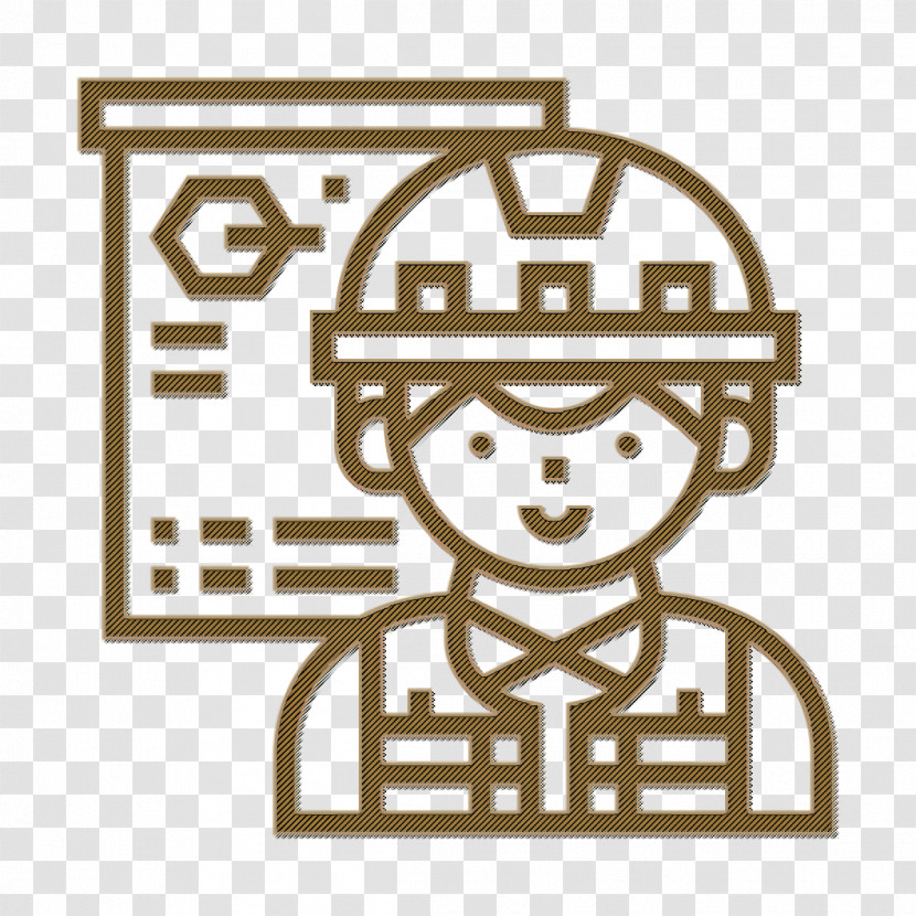 Construction Worker Icon Strategy Icon Architect Icon Transparent PNG