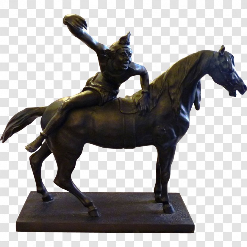 Statue Marble Sculpture Bronze Amazone Zu Pferde - Horse Like Mammal Transparent PNG