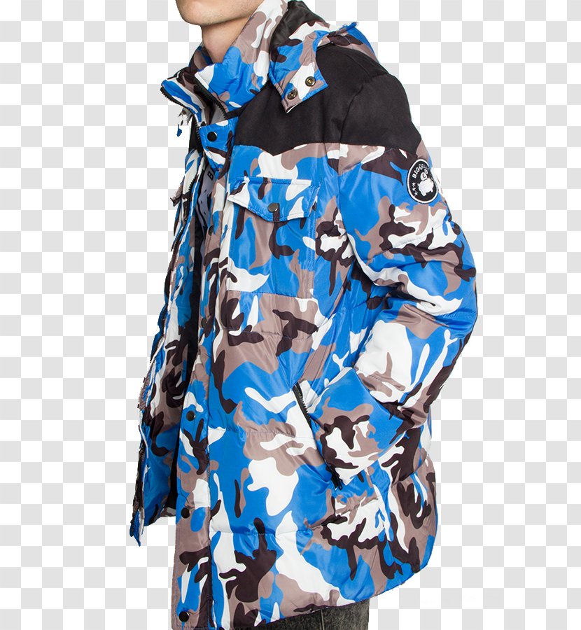 T-shirt Tracksuit Camouflage Sleeve Jacket - Neck Transparent PNG