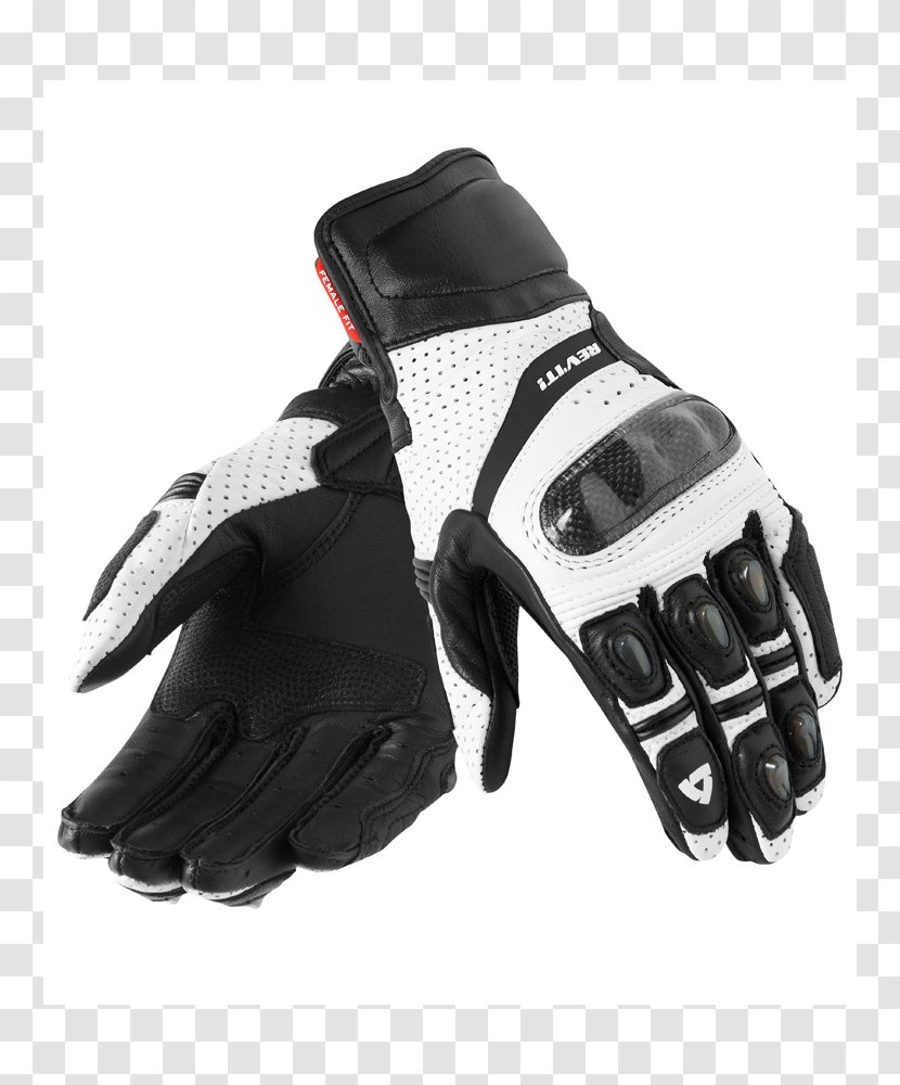 Lacrosse Glove REV'IT! Leather White - Walking Shoe - Bicycle Transparent PNG