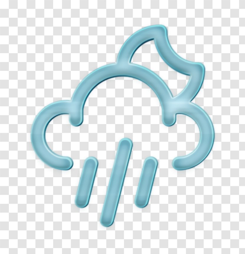 Cloud Icon Forecast Moon - Symbol - Finger Transparent PNG