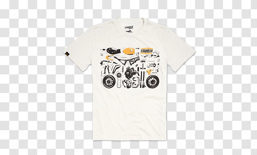 T-shirt Ducati Scrambler Sleeve Hoodie - Active Shirt Transparent PNG