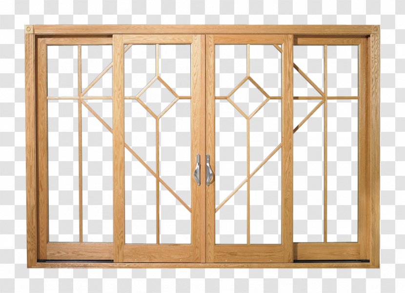 Sash Window Sliding Glass Door Screen - Lock Transparent PNG