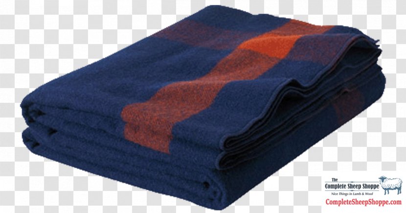 Textile Cobalt Blue Tarpaulin Hudson's Bay Point Blanket - Woolrich Transparent PNG