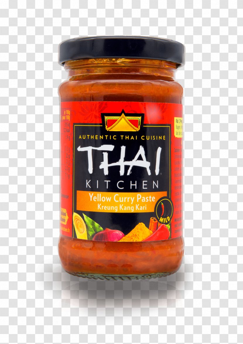 Red Curry Thai Cuisine Yellow Coconut Milk - Sauce Transparent PNG