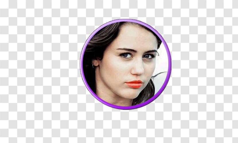 Miley Cyrus The Last Song Eyebrow Cheek Chin - Heart Transparent PNG