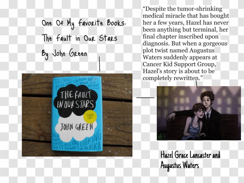 The Fault In Our Stars Book Hardcover English Font Transparent PNG