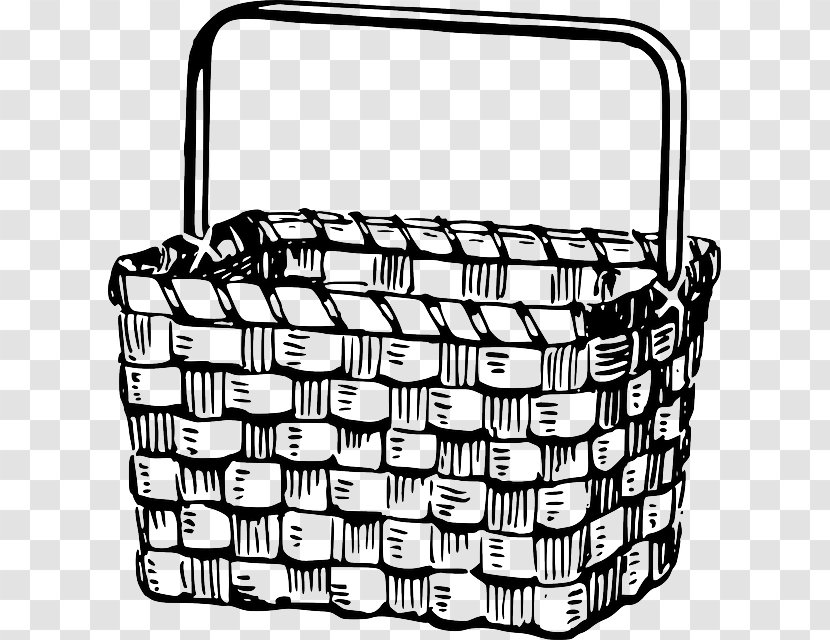 Picnic Baskets Clip Art - Food Storage - Vector Transparent PNG