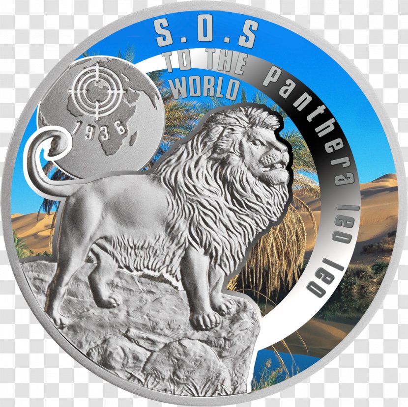 Commemorative Coin Lion Silver Currency Transparent PNG