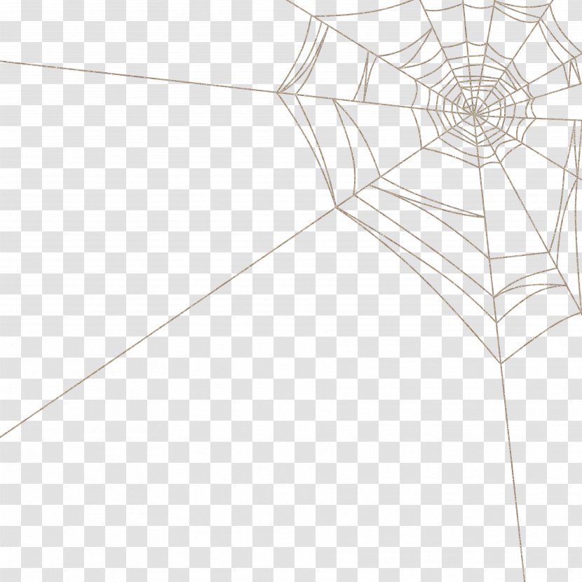 Floor Line Structure Symmetry Pattern - Triangle - Spider Web Picture Cartoon Transparent PNG