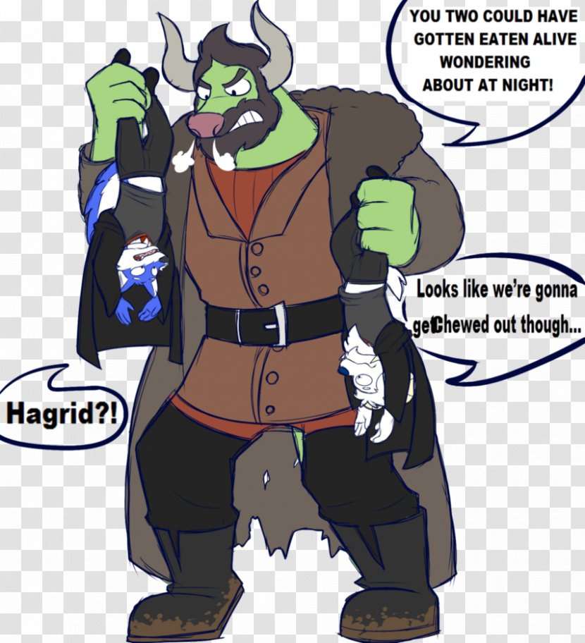 Fiction Cartoon Animal Legendary Creature - Fictional Character - Hagrid Transparent PNG