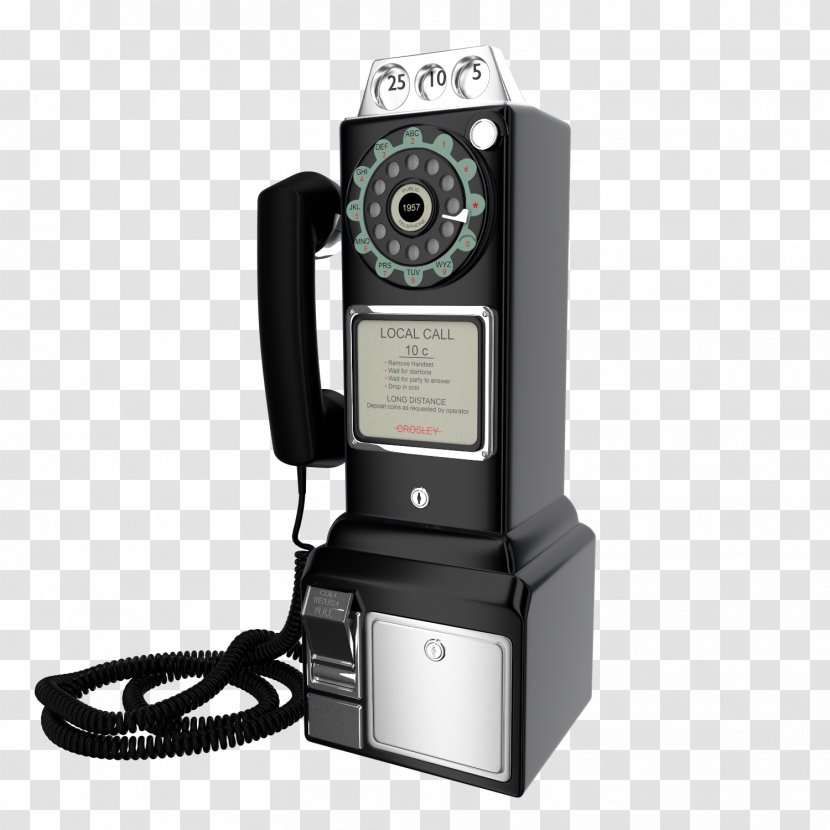 Payphone Telephone Mobile Phones - Handset - Old Transparent PNG
