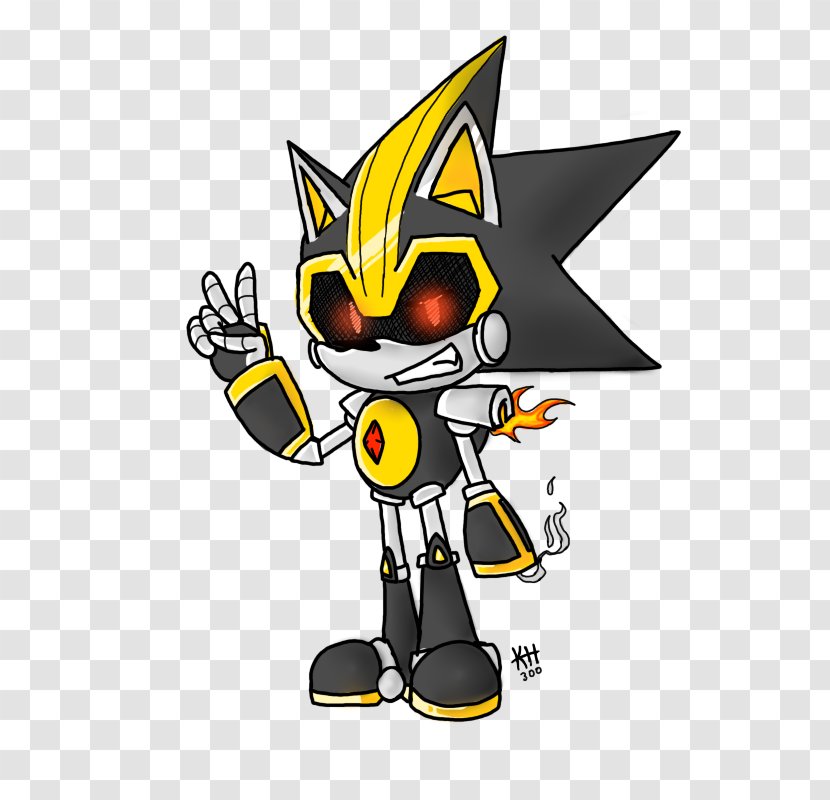 Metal Sonic The Hedgehog 3 Fan Art Drawing Character - Ionic Bonding Transparent PNG