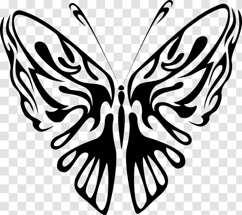 Butterfly Drawing Line Art Clip Transparent PNG