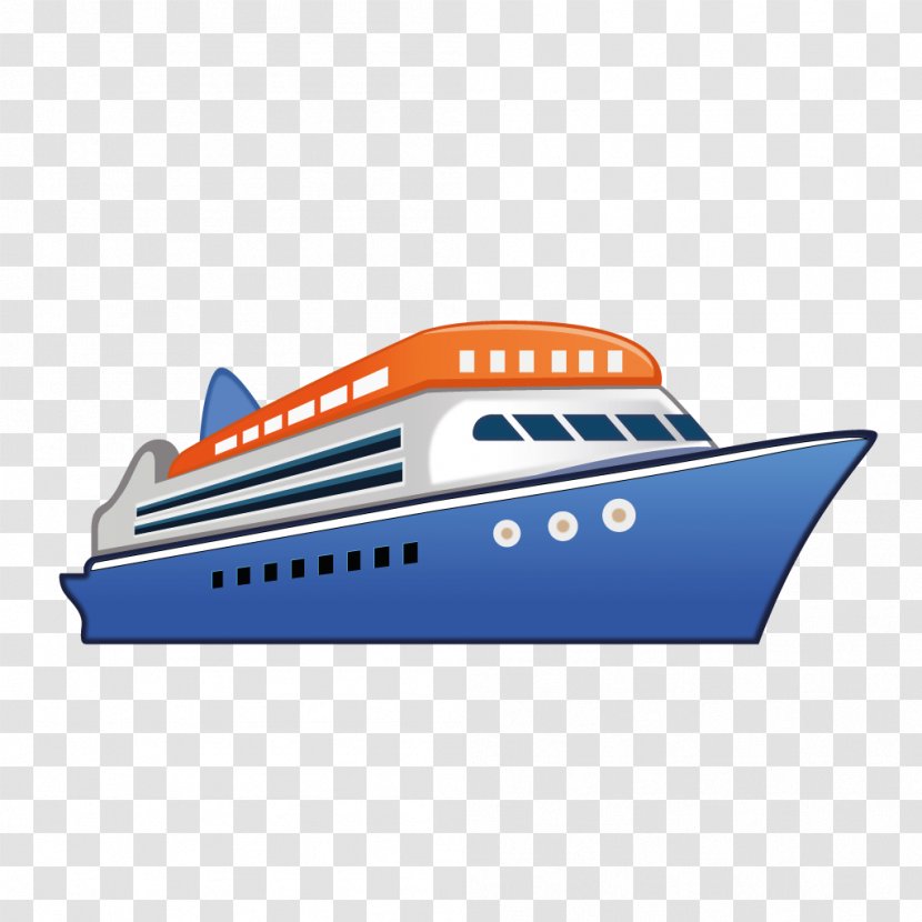 Iphone Emoji - Cruise Ship - Logo Luxury Yacht Transparent PNG