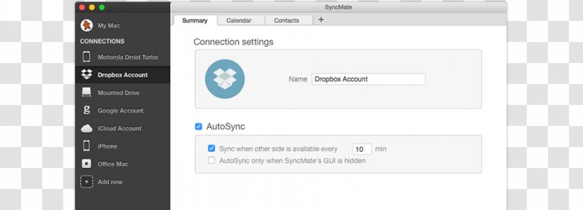 SyncMate Computer Software Eltima - Technology - Dropbox Device Transparent PNG