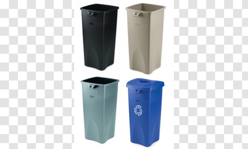 Rubbish Bins & Waste Paper Baskets Plastic Container Litter Rubbermaid - Garbage Cleaning Transparent PNG