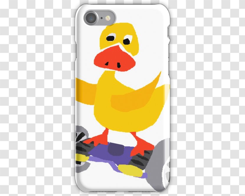 Duck Hoverboard Electric Skateboard Drawing - Mobile Phone Accessories Transparent PNG