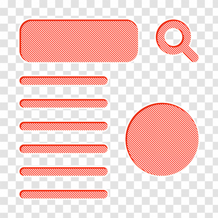 Wireframe Icon Ui Icon Transparent PNG