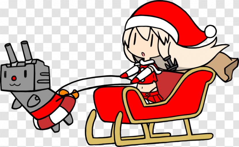 Santa Claus Clip Art Christmas Day Human Behavior Cartoon - Frame Transparent PNG