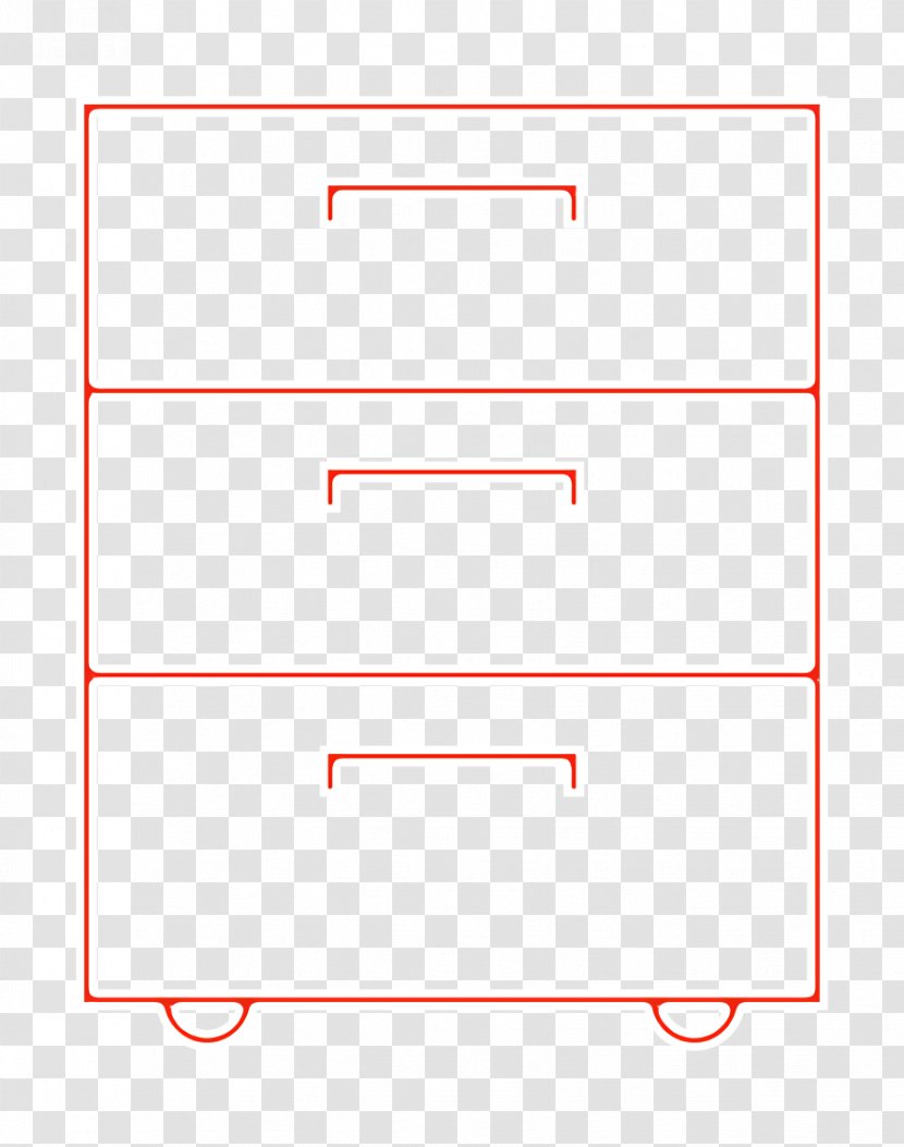 Drawers Icon Office Worker - Drawer - Rectangle Filing Cabinet Transparent PNG