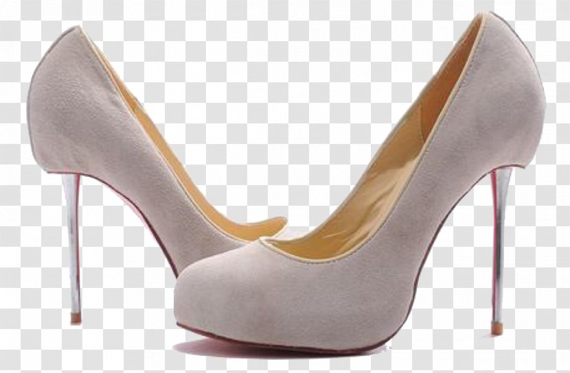 High-heeled Footwear Court Shoe Stiletto Heel - Two Light Purple High Heels Transparent PNG