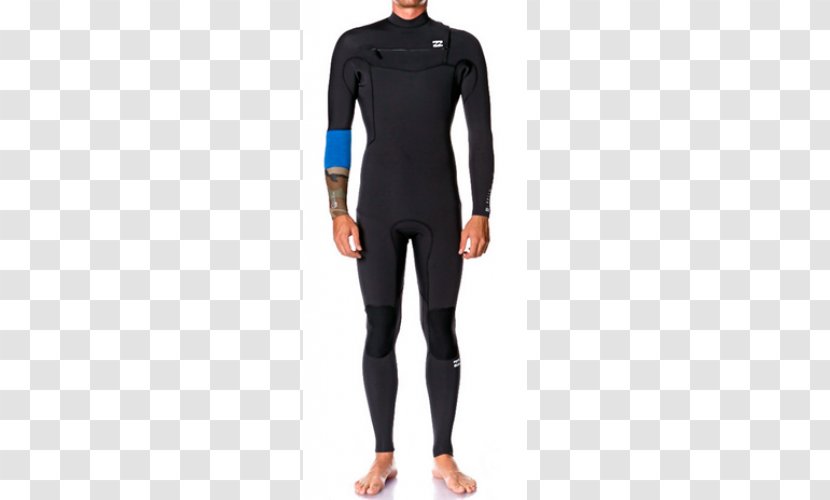 Wetsuit T-shirt Billabong Surfing Rip Curl - Dry Suit Transparent PNG
