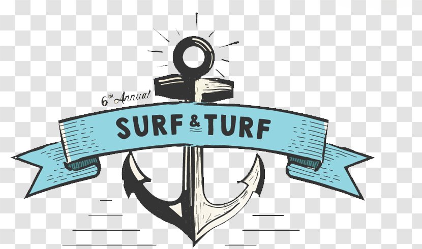 Logo Brand Line Font - Surf And Turf Transparent PNG