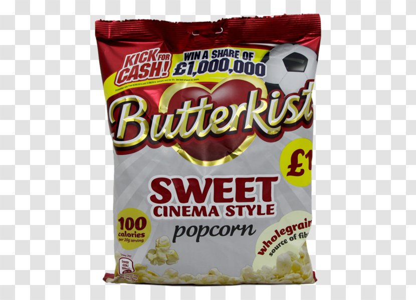 Popcorn Potato Chip Butterkist Sweetness Flavor Transparent PNG