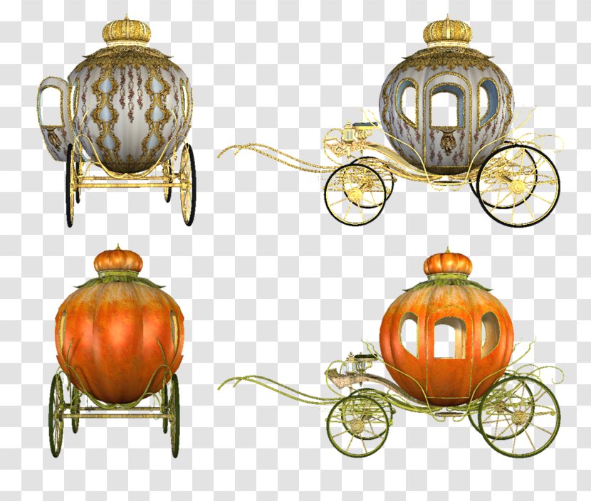 Carriage Clip Art - Pumpkin Car Transparent PNG