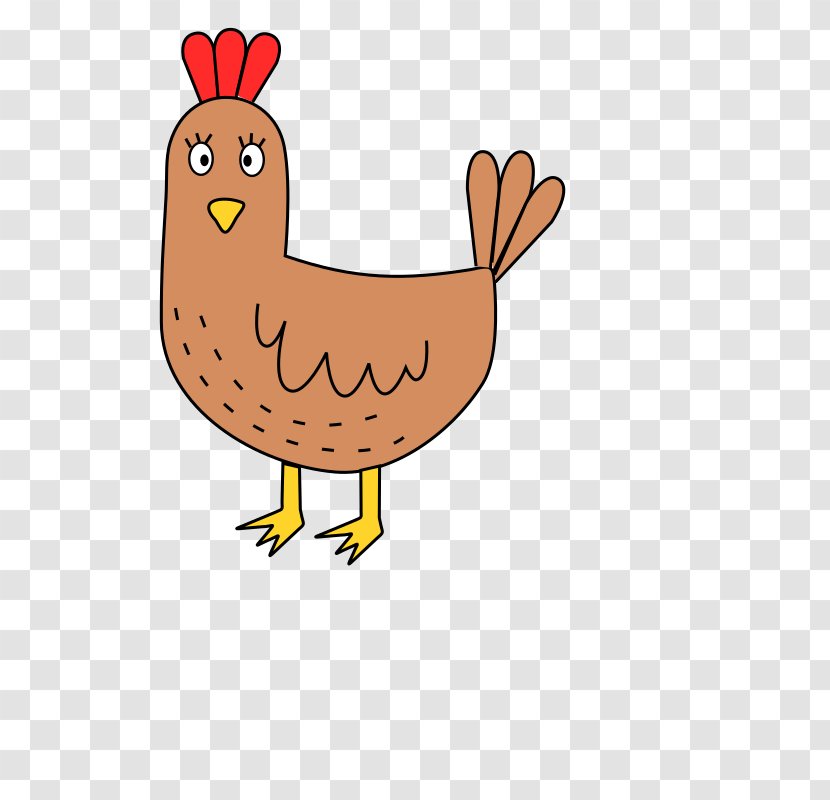Rooster Chicken Cartoon Clip Art - Frame Transparent PNG