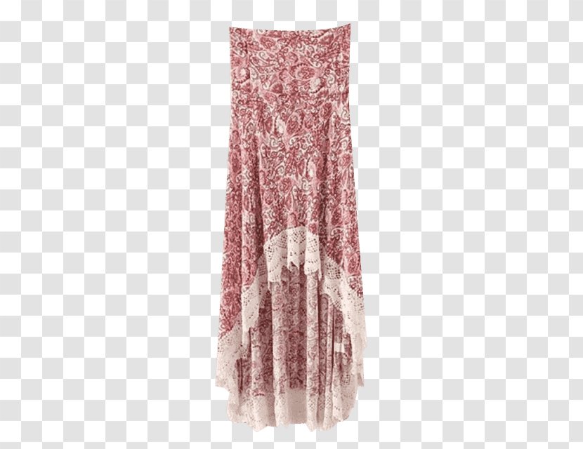 High-low Skirt Ruffle ロングスカート Fashion - Braces - Woman Transparent PNG