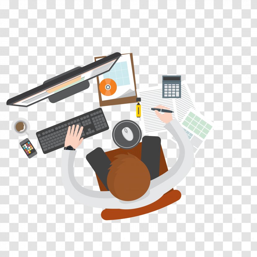 Flat Office People - Businessperson - Penguin Transparent PNG