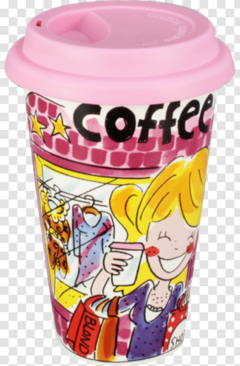 Mug Blond-Amsterdam Coffee To Go Drinkbeker - Tea Transparent PNG