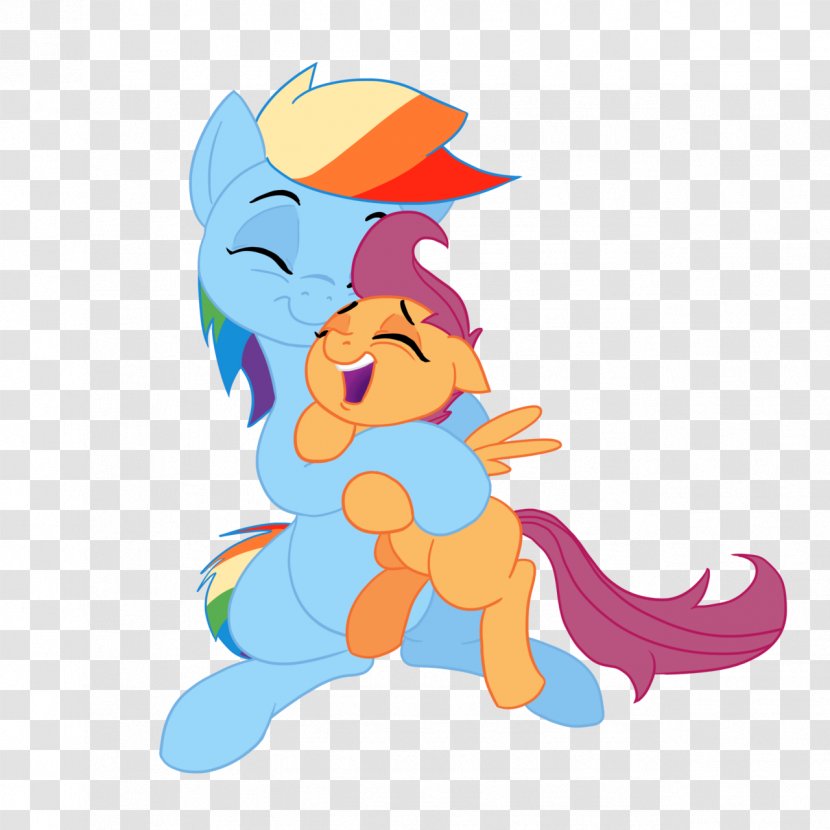 Pony Rainbow Dash Scootaloo Twilight Sparkle Horse - Heart Transparent PNG
