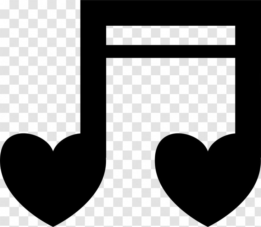 Musical Note Theatre Heart - Watercolor Transparent PNG