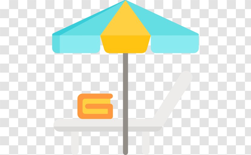 Angle Yellow - Rectangle - Beach Umbrella Transparent PNG