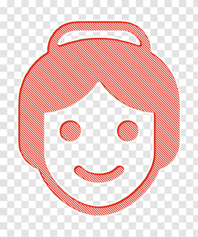 Woman Icon Smiley And People Icon Transparent PNG
