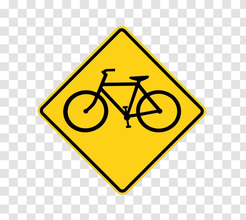 Bicycle Traffic Sign Cycling Manual On Uniform Control Devices Transparent PNG