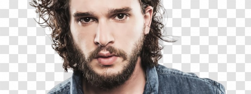 Kit Harington Game Of Thrones Jon Snow Desktop Wallpaper Actor - Eyebrow - Long Hair Transparent PNG