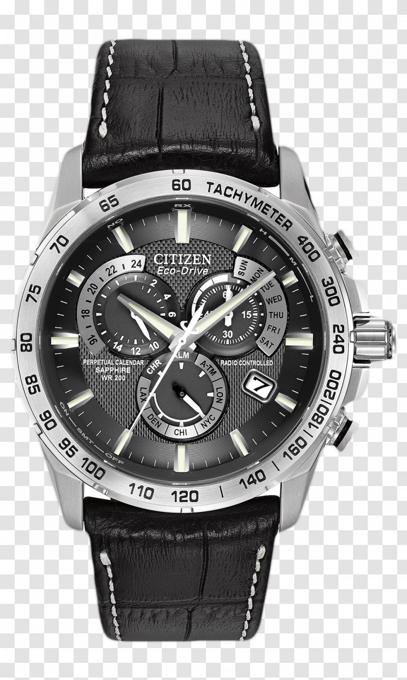CITIZEN Eco-Drive Perpetual Chrono A-T Citizen Holdings Watch Jewellery - Ecodrive Transparent PNG