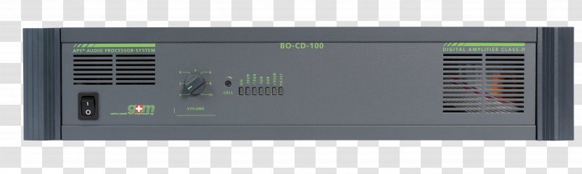 Electronics Class-D Amplifier Loudspeaker Digital Audio - Analog Signal - Radio Receiver Transparent PNG