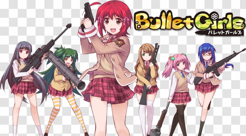 Bullet Girls 2 PlayStation Vita Game - Silhouette Transparent PNG